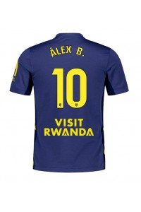 Atletico Madrid Alex Baena #10 Jalkapallovaatteet Vieraspaita 2025-26 Lyhythihainen